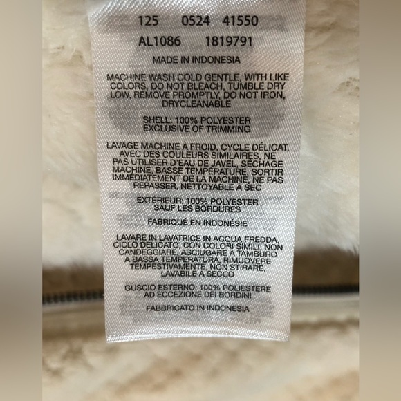 Columbia Women's Fire Side™ II Sherpa Full Zip Fleece, XS, Chalk - Picture 3 of 7